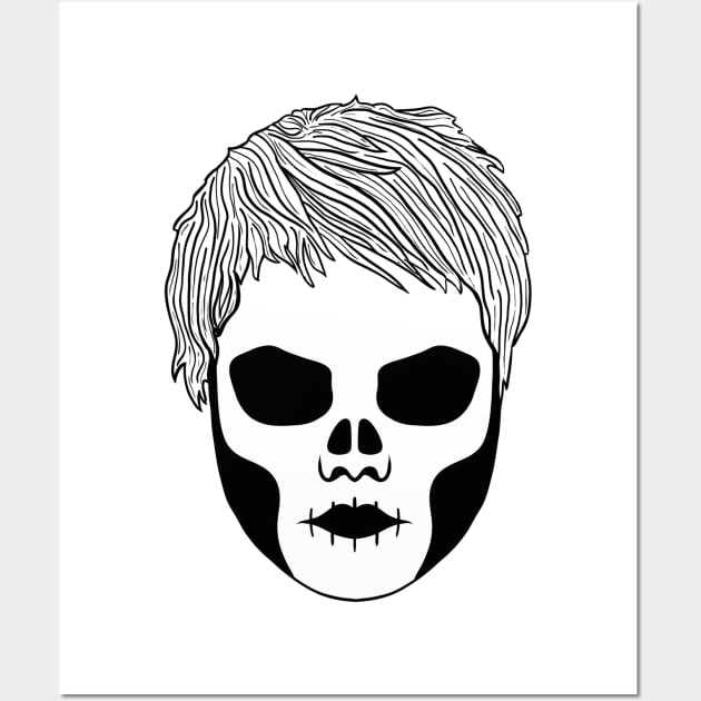 Gee Skull Wall Art by Velvet Earth